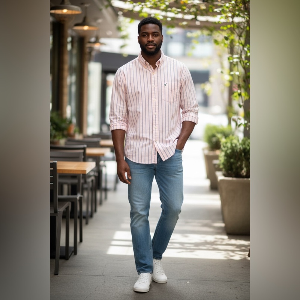 American Eagle Button Up Shirt